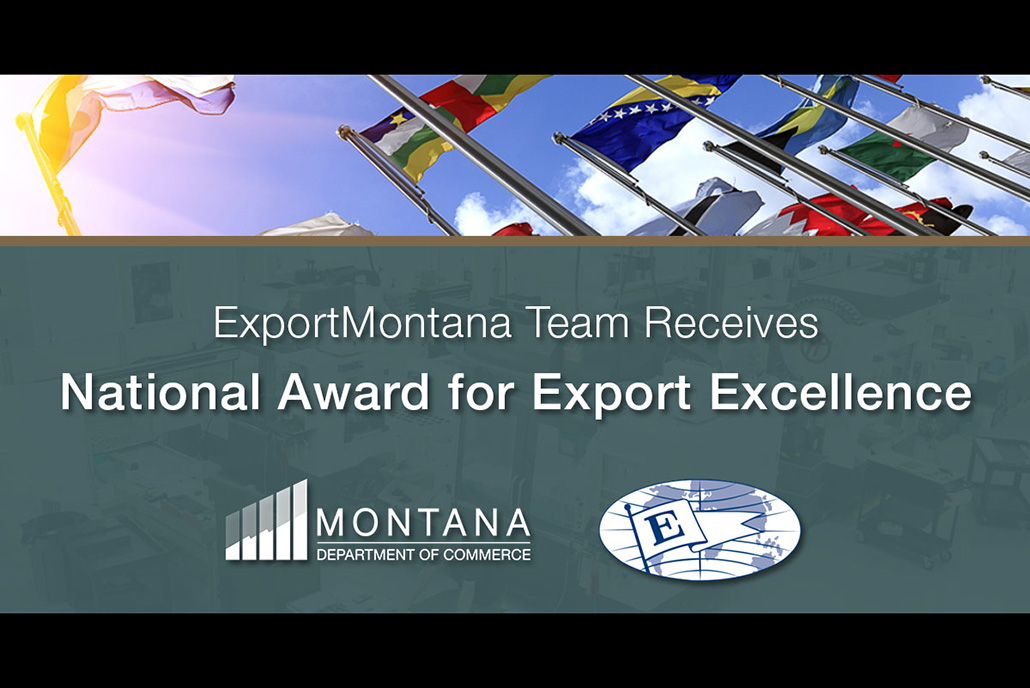 ExportMontana Receives National Award Graphic