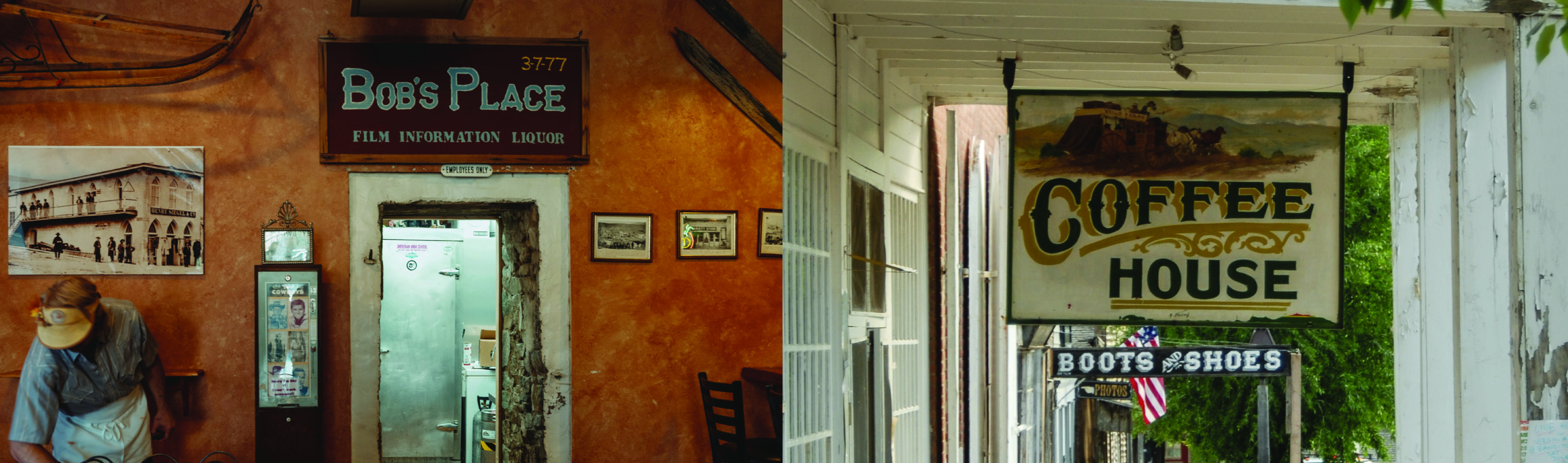 Bob’s Place and Wells Fargo Bar and Grill are among the establishments open for business this summer in Virginia City and nearby Nevada City. Photo credits: Commerce.