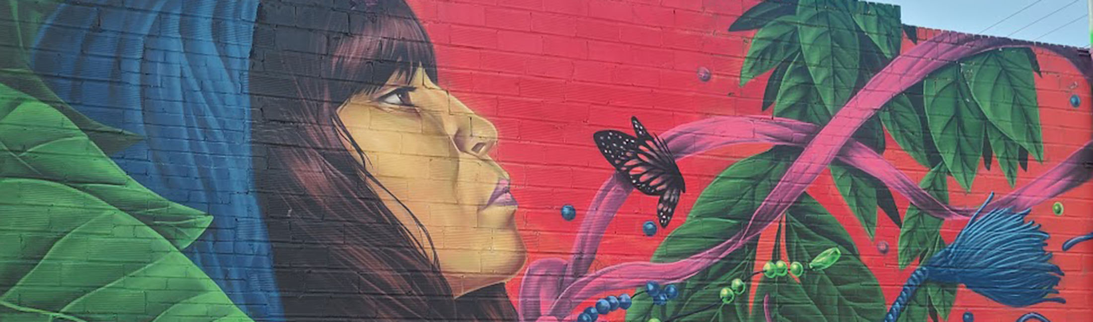 “Woman” mural in Great Falls. Photo by Kellie Pierce.