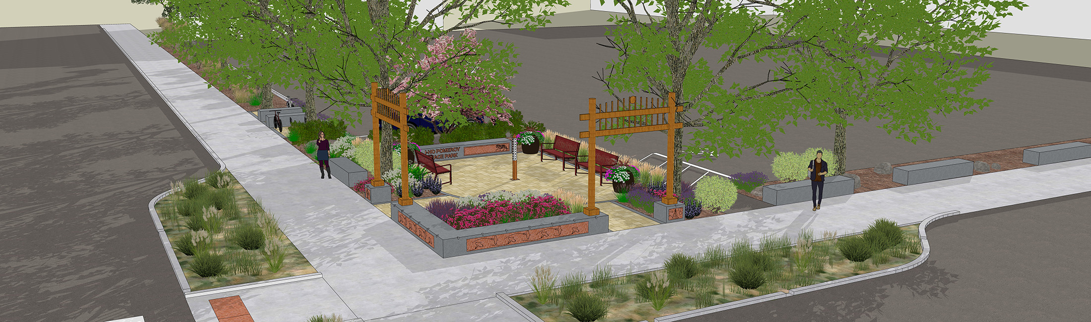 I-Ho Peace Park – Rendering courtesy of Sanbell