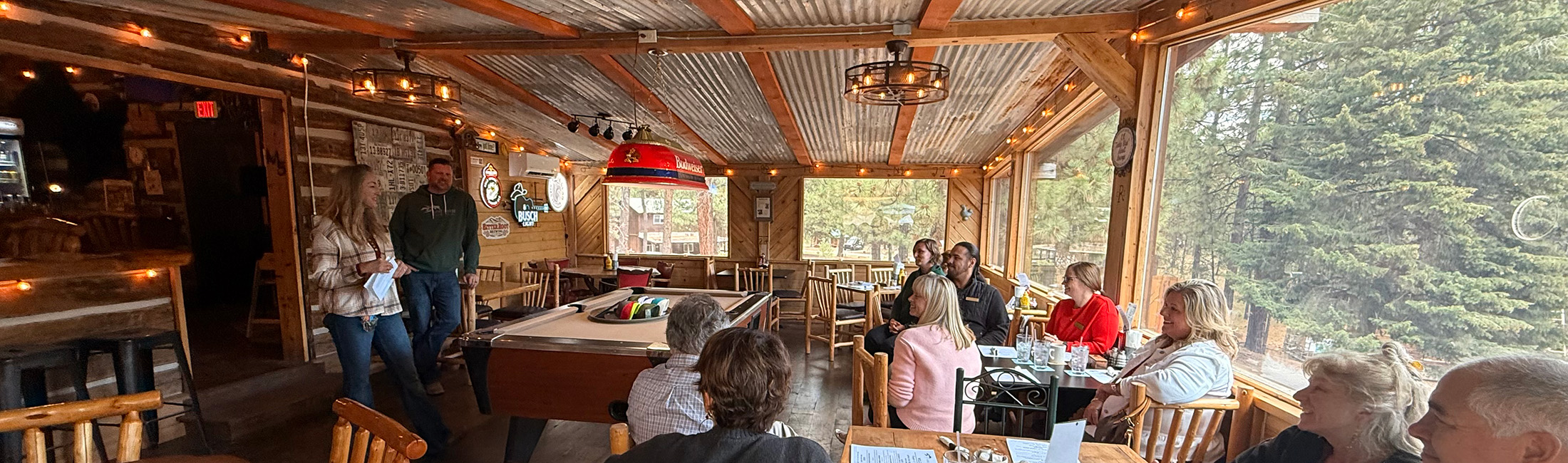 On Sept. 22, state legislators, community stakeholders and Montana Department of Commerce staff gathered at the Lost Horse Lodge in Hamilton. Photo credit: Commerce.