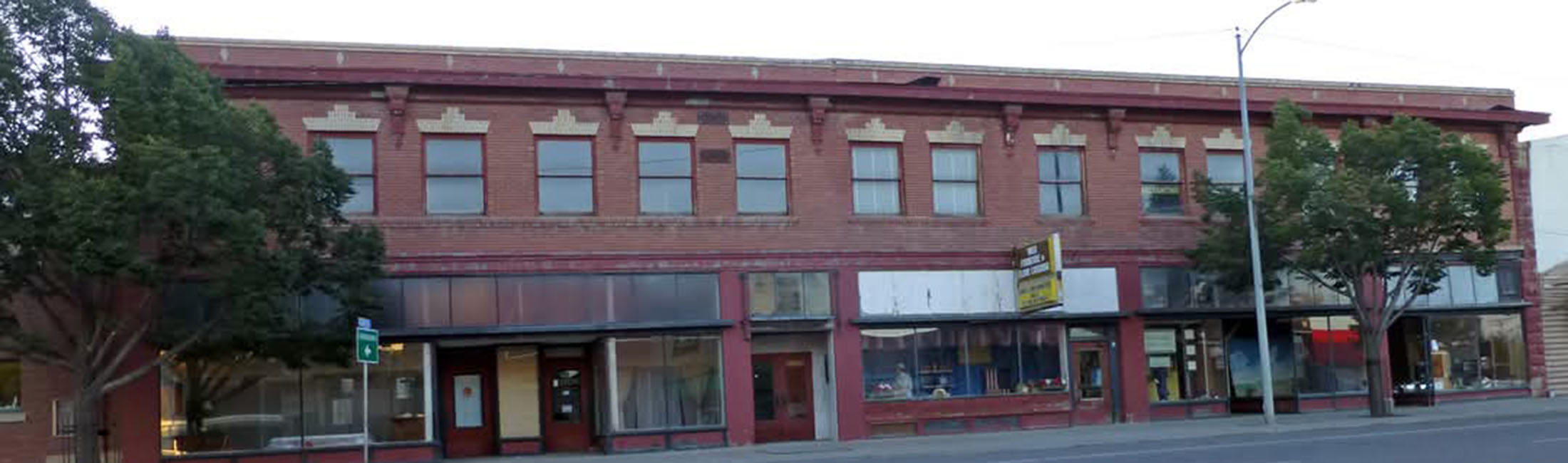 Wier Building in Roundup. Photo courtesy of the City of Roundup.